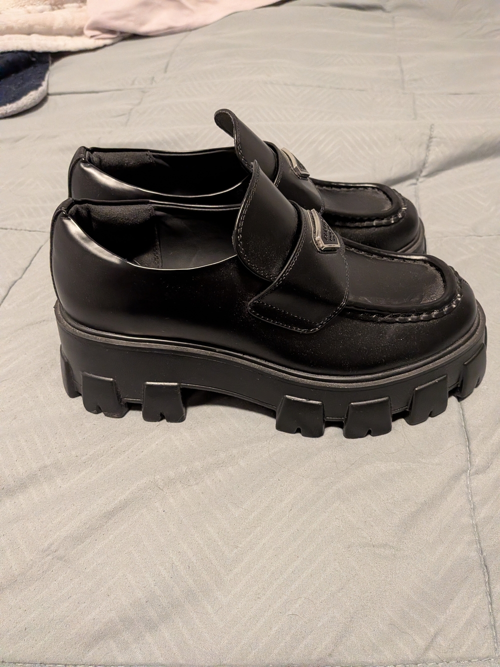 Chunky Platform Loafers Punk-whimsygoth